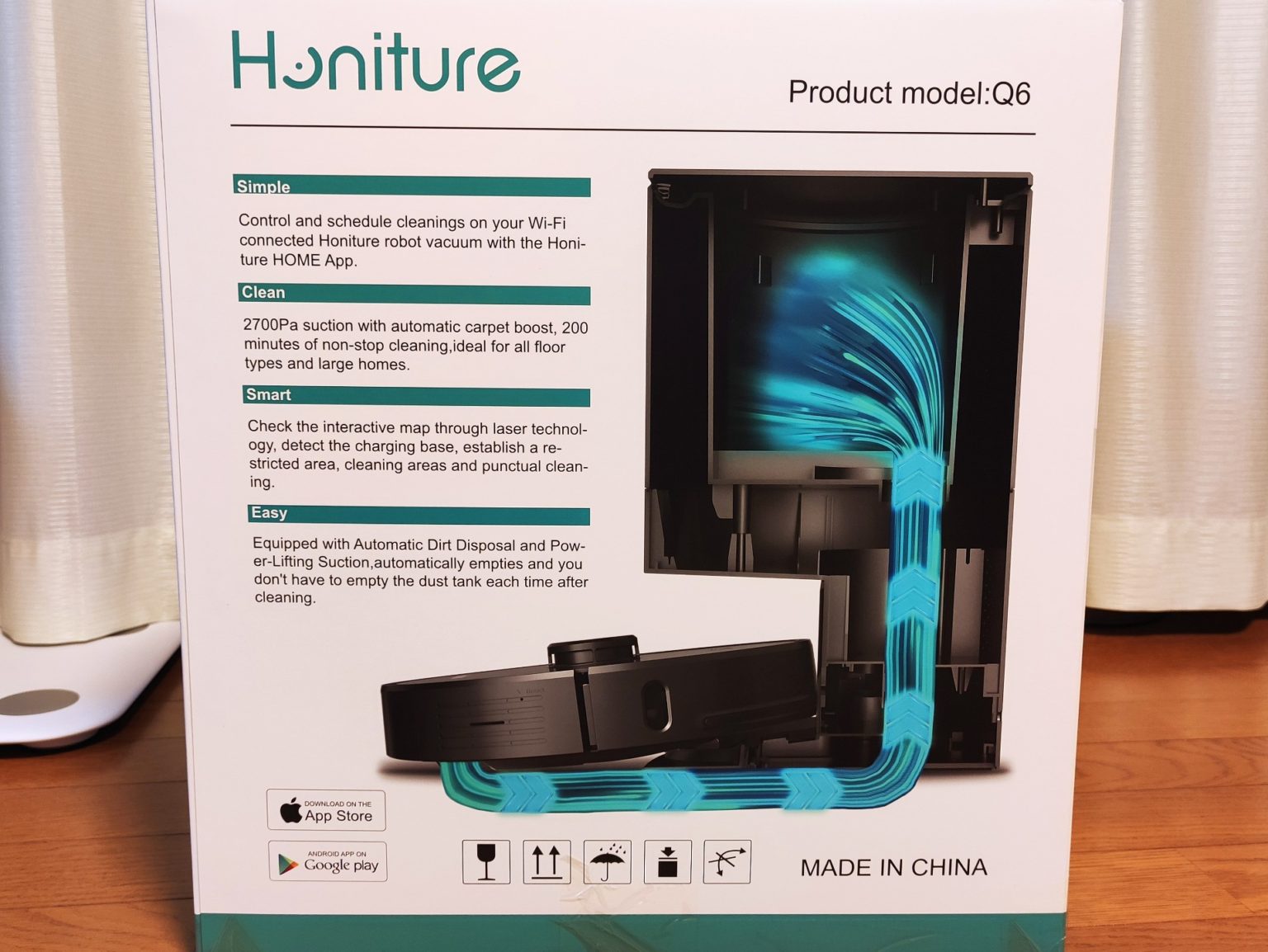 Honiture Q6をレビュー 自動ゴミ捨て機能付きロボット掃除機Honiture Q6は驚異のコスパ | Smile Network